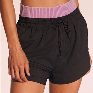 Free People FP Movement Black Shorts 2.5” Inseam